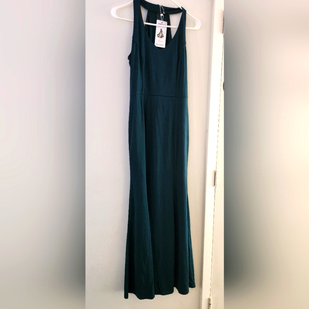 Lyur Weeding Guest Dress M, Green